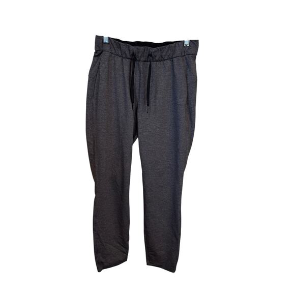 LULULEMON On The Fly Pant (28") Heathered Black Size 4 Pockets Athleisure Travel - Picture 2 of 9